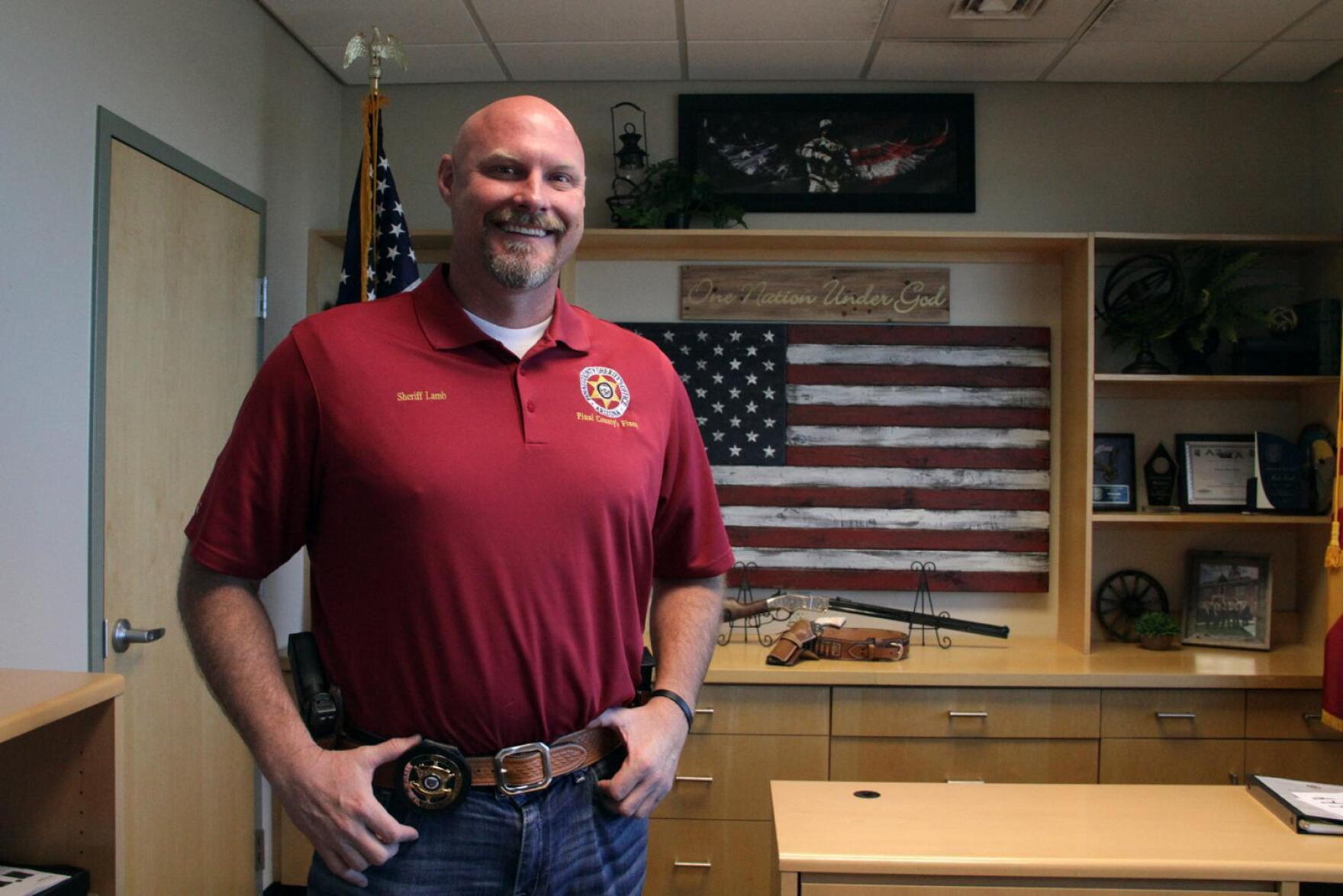 Former Pinal County Sheriff Mark Lamb is running for Congress